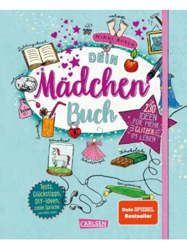 Carlsen Buch - #buch4you: Dein Mädchenbuch: über 230 Ideen für mehr Glit günstig kaufen onesize
