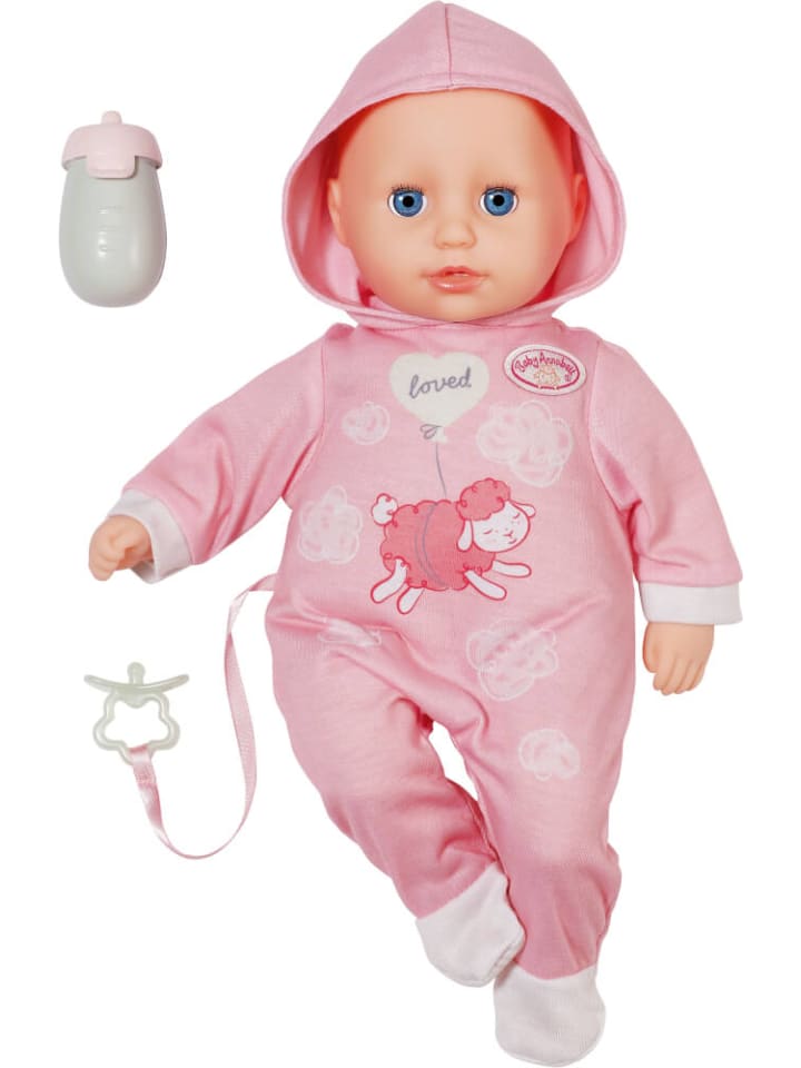 Baby Annabell Puppe Hannah Spiel mit mir, weichem Stoffkörper, 36cm, ab 1 Jahr günstig kaufen onesize