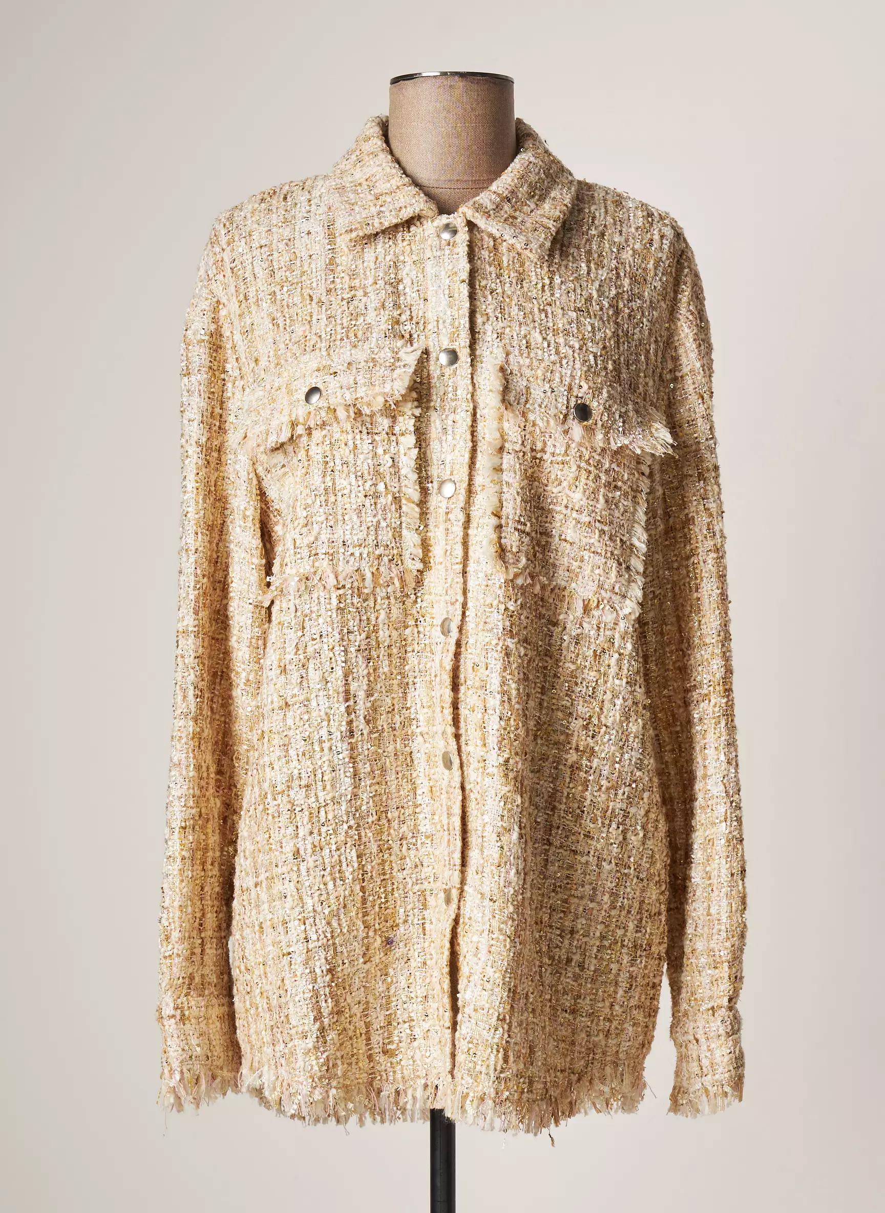Lauren Vidal Vestecasual Femme couleur jaune