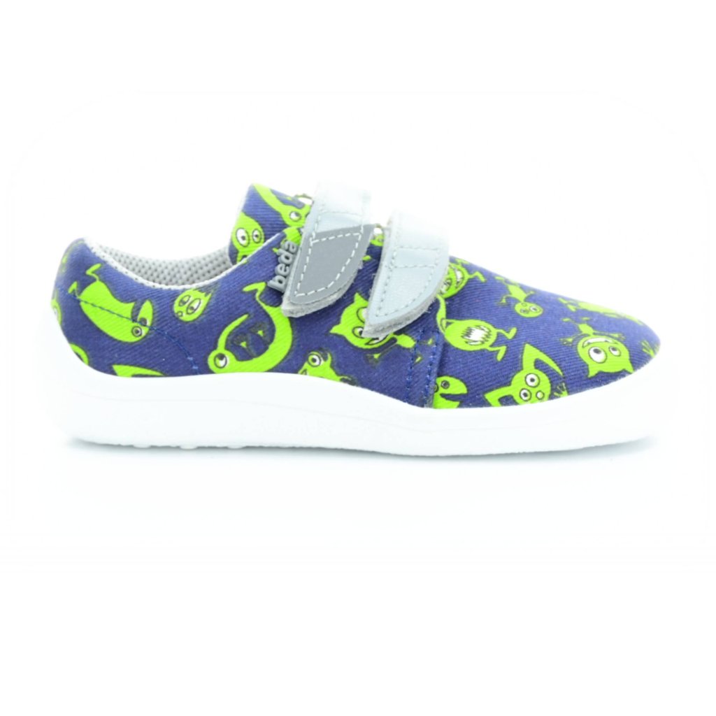 Beda Monster Canvas Barfußsneakers (BF 0001/TEX/W)