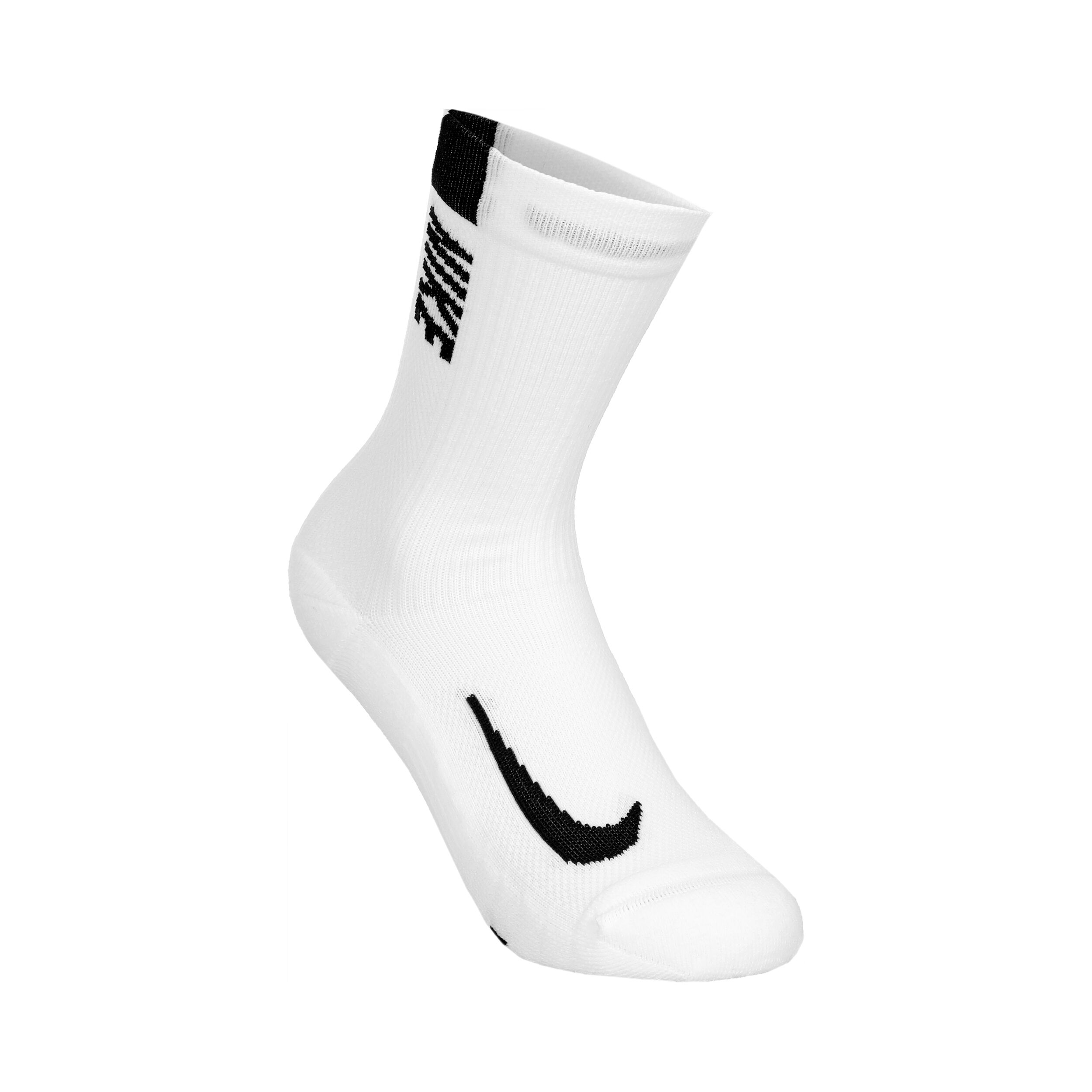 Multiplier Crew Sportsocken 2er Pack - Weiß, Schwarz