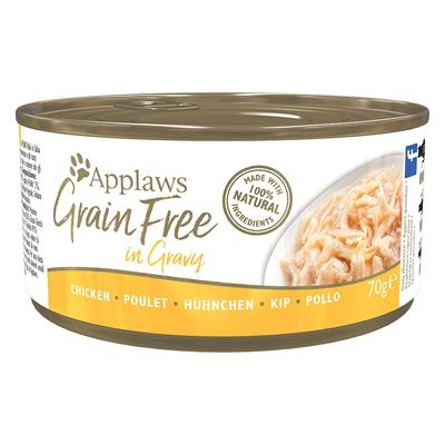 Applaws Grainfree in Gravy 6 x 70 g