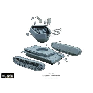 German Flakpanzer IV Wirbelwind MO