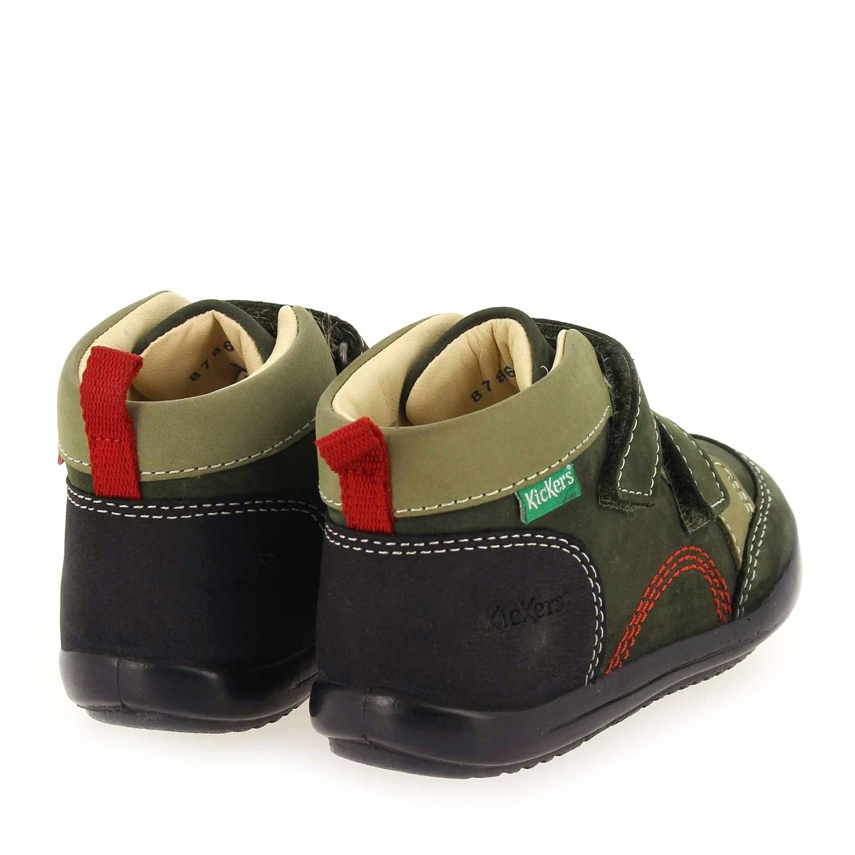 Kickers  KINOP - Kaki marine