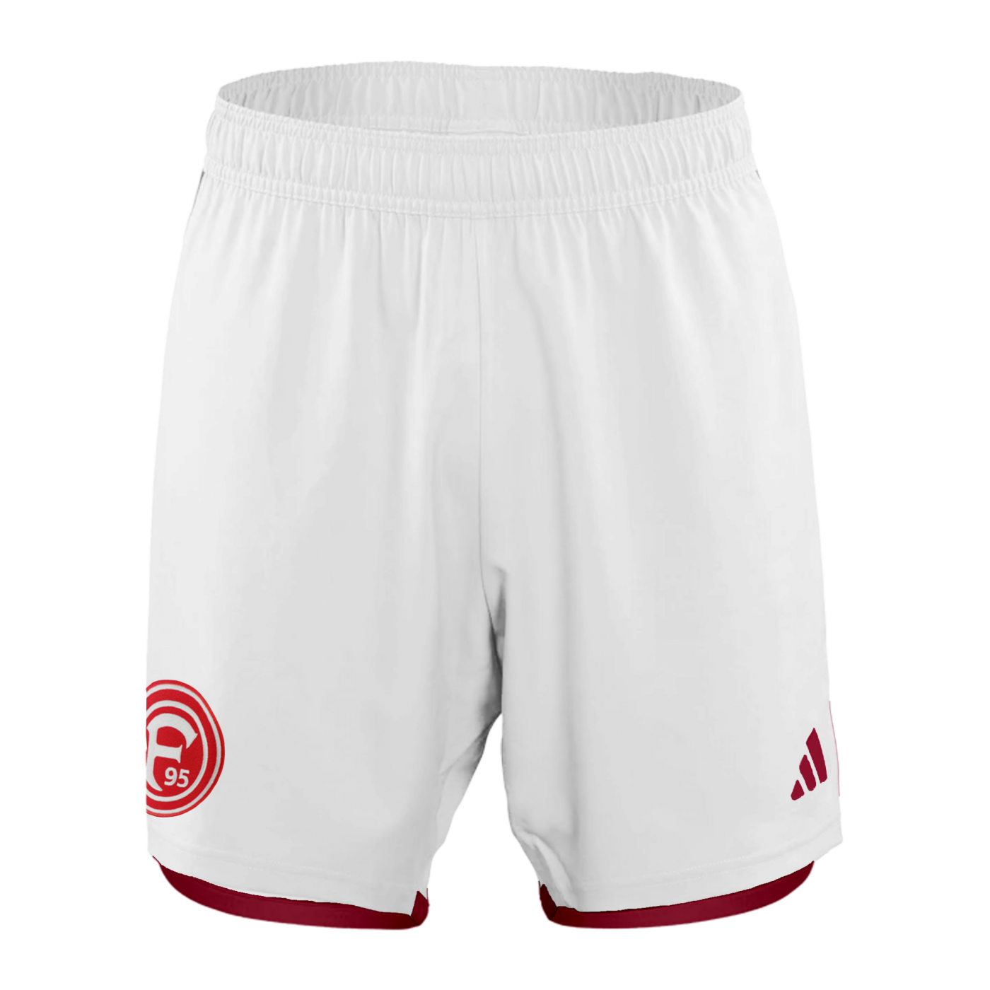 adidas Fortuna Düsseldorf Short Away 2023/2024 Weiss