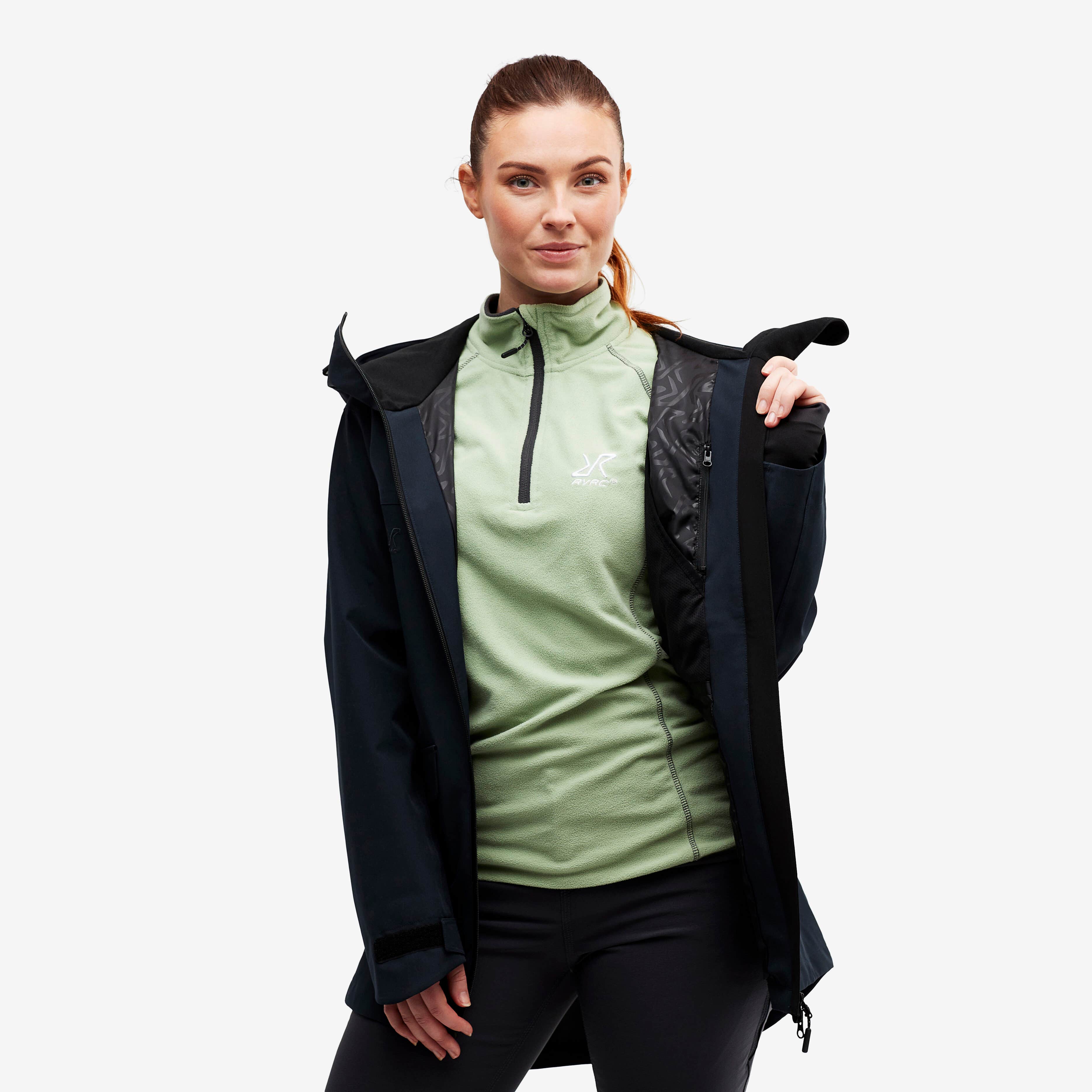 Monsoon Jacket Femme Peacemaker Blue