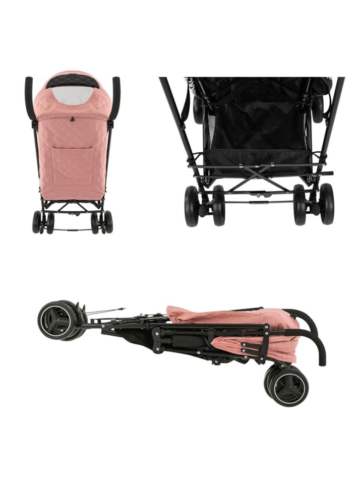 Kikkaboo Kinderwagen Käfer Stahlrahmen in rosa günstig kaufen onesize