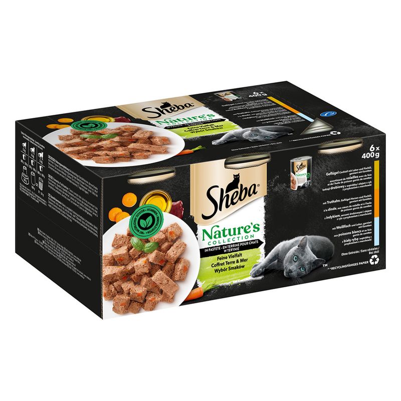 Sparpaket Sheba Nature's Collection 12 x 400 g