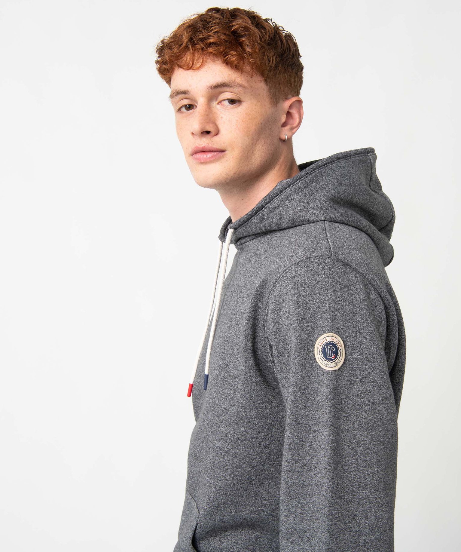 Sweat homme à capuche – Camps United gris | GEMO