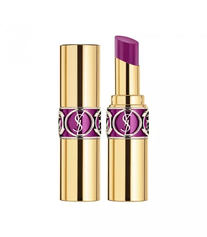 ROUGE VOLUPTÉ SHINE  Une brillance à porter. Des couleurs fraîches