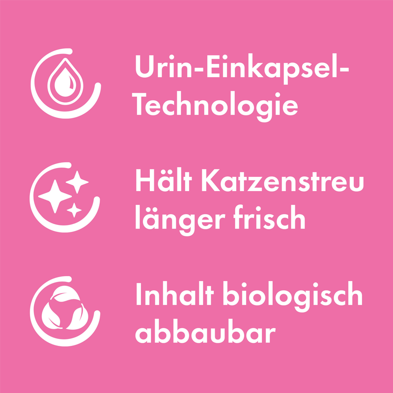 Beaphar Katzenstreu Beaphar Multi-Frisch für Katzentoiletten 400g Orchidee