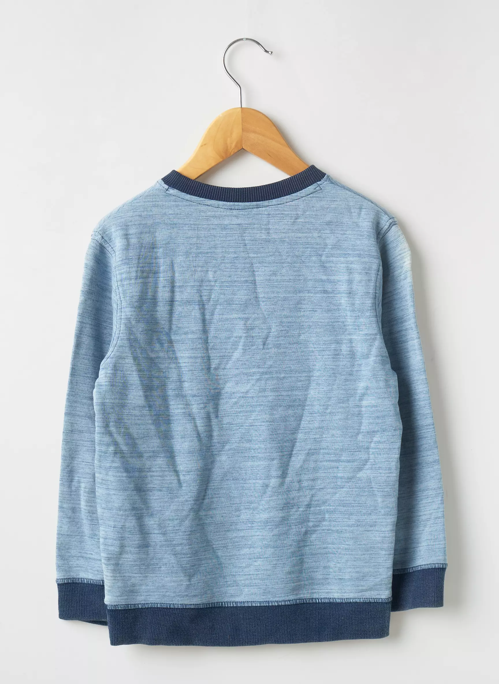 3 Pommes Sweats Garcon couleur bleu