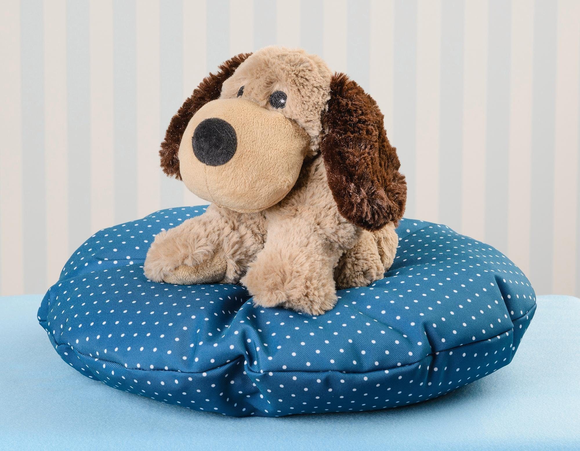 Warmies® Wärmekissen Hund Gary, für die Mikrowelle und den Backofen