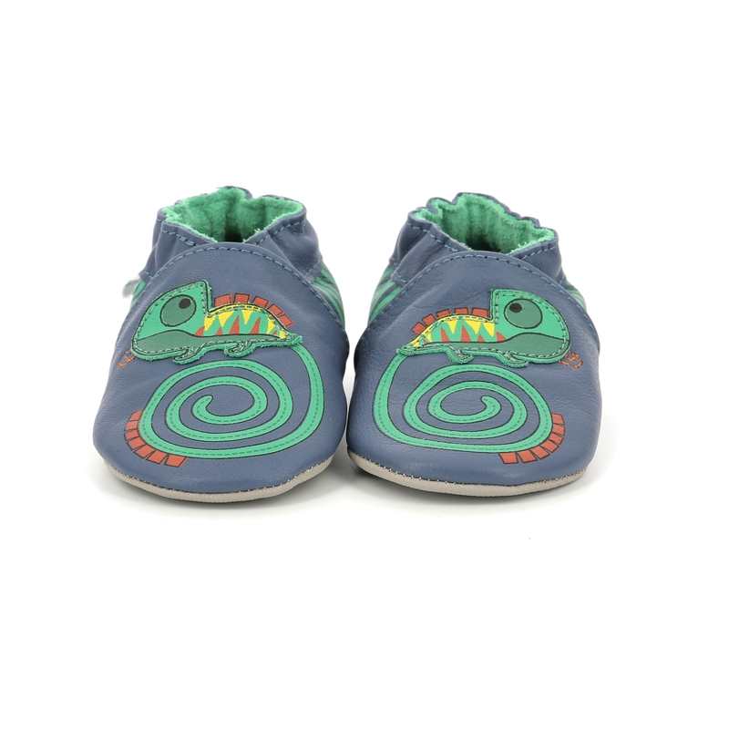 Chaussons cuir Cameocolor Plg