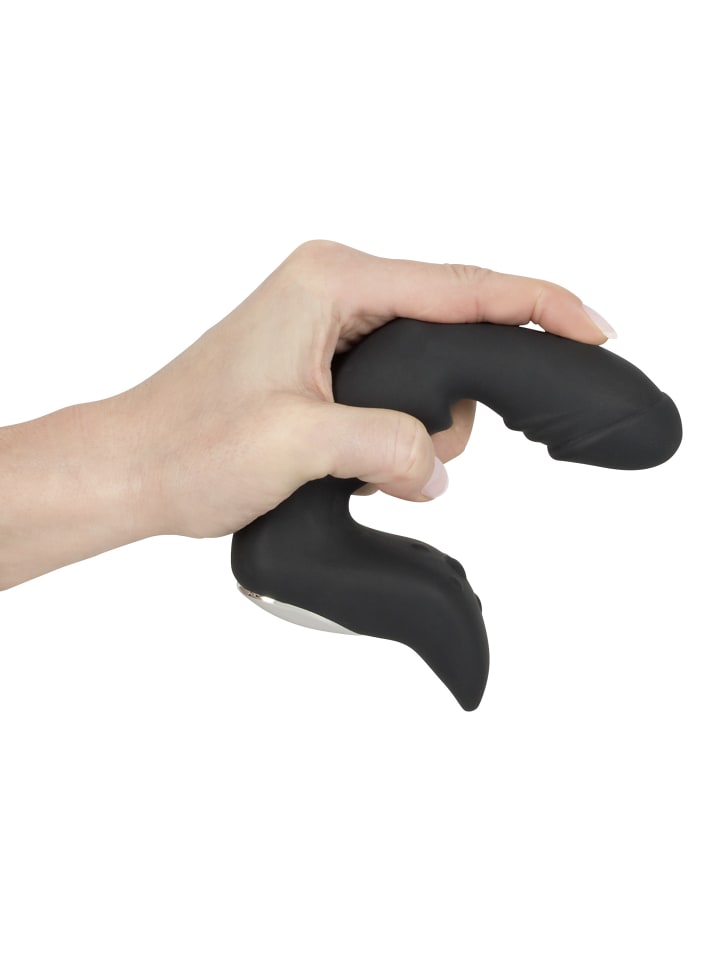 Rebel Prostata-Vibrator Rechargeable Prostate Stimulator in schwarz günstig kaufen 16 cm