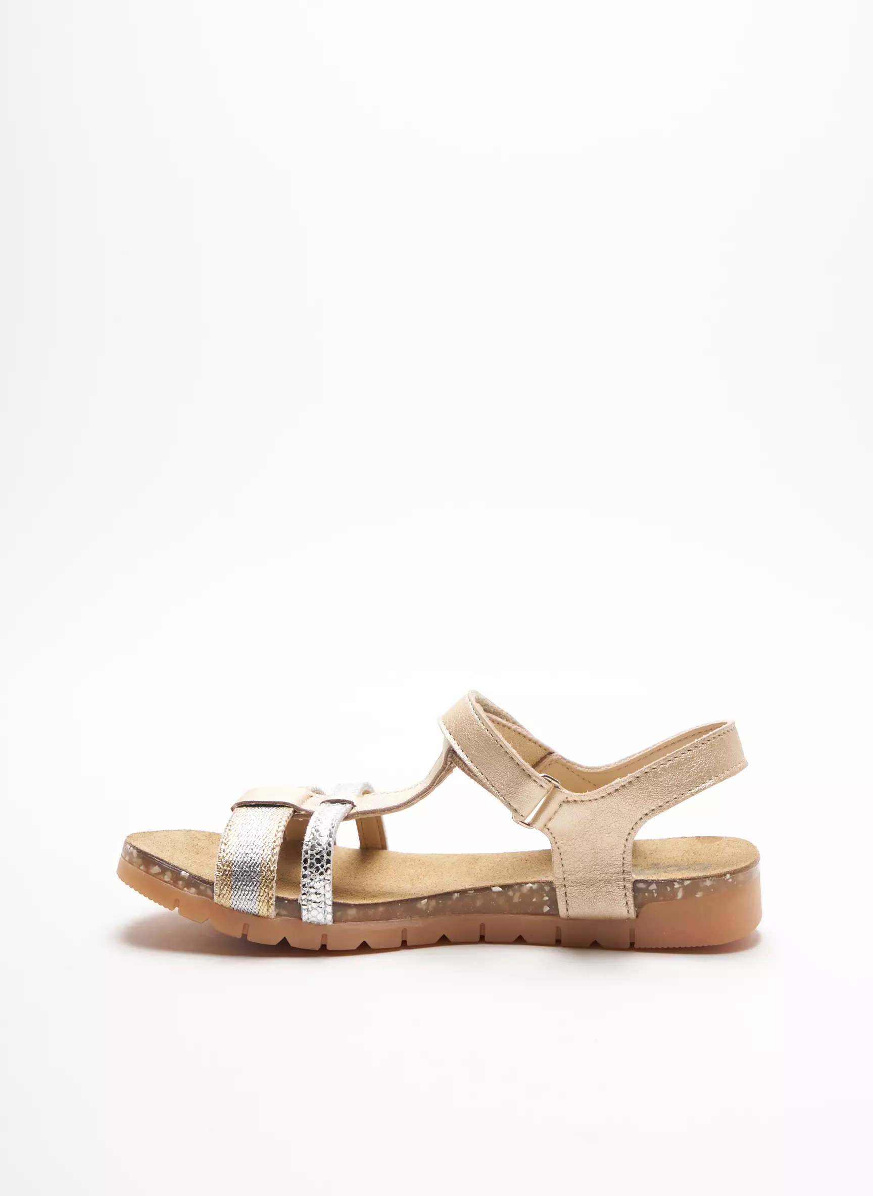 Bopy Sandales Nu Pieds Enfant couleur jaune