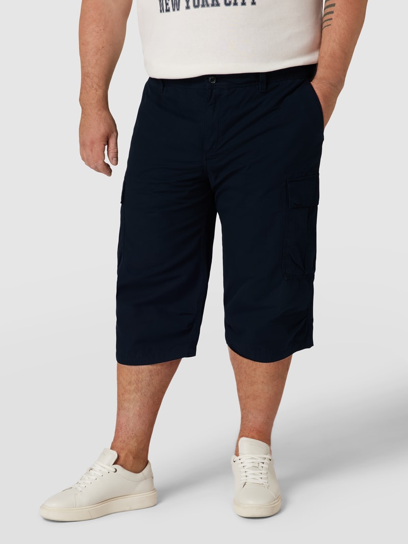 PLUS SIZE Cargoshorts im Loose Fit in marineblau