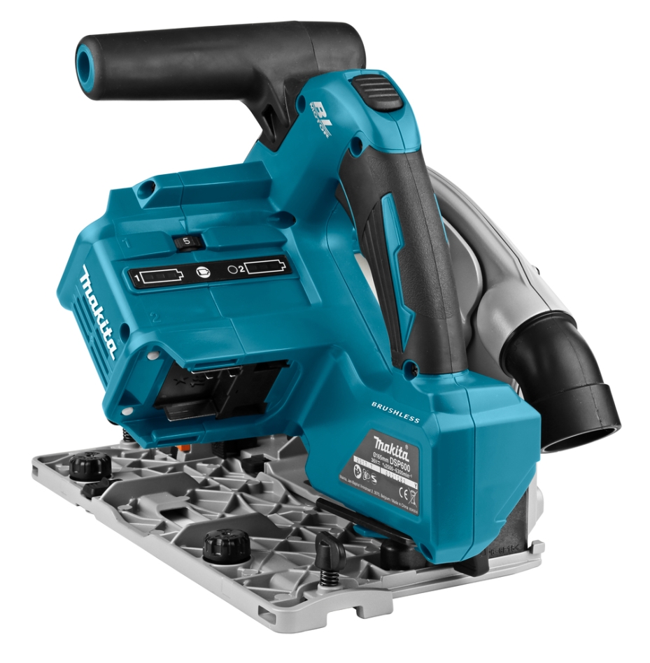 Makita DSP600PJ2 Akumulatorska uranjajuća pila 2 x 18V 5.0Ah Li-Ion + Vodilica 1500mm + Torba