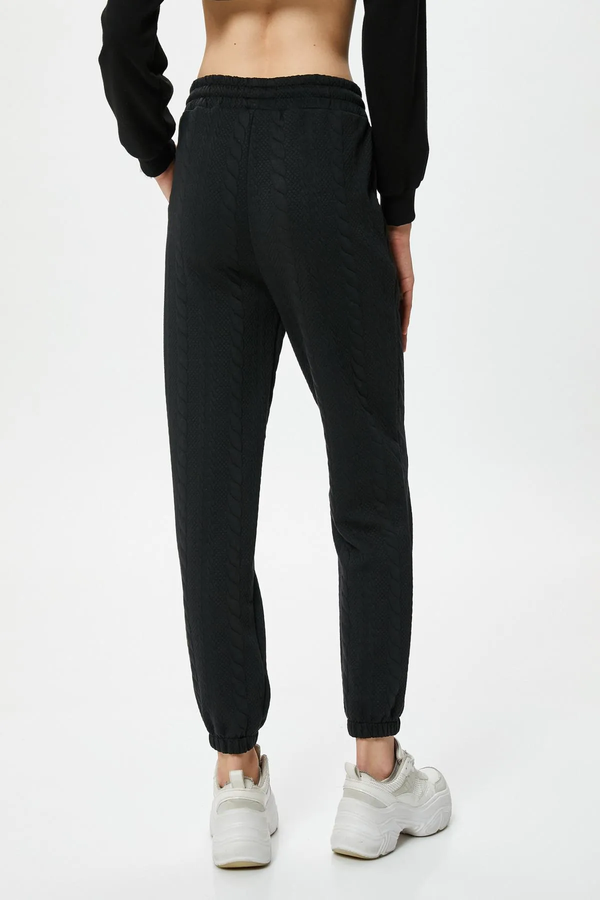 Koton  Schwarze Jogginghose für Damen
