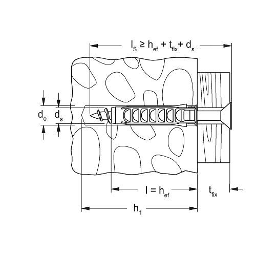 Fischer 24827 Plugue SX 6 x 50 versão longa 100 peças
