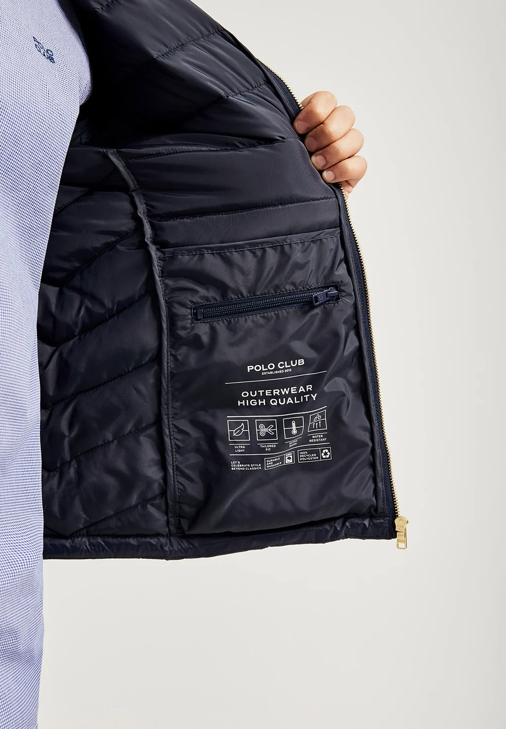 Polo Club ULTRALIGHT HOODED MICKAEL - Chaqueta de invierno