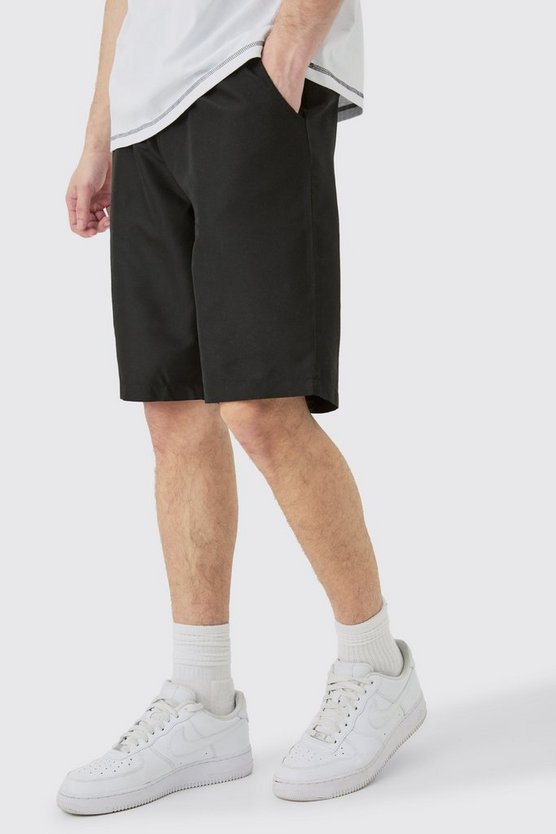 Tall lockere Shorts mit elastischem Bund