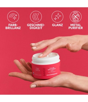 Wella INVIGO Color Brilliance Vibrant Color Fine/Normal Haarmaske-30 ml