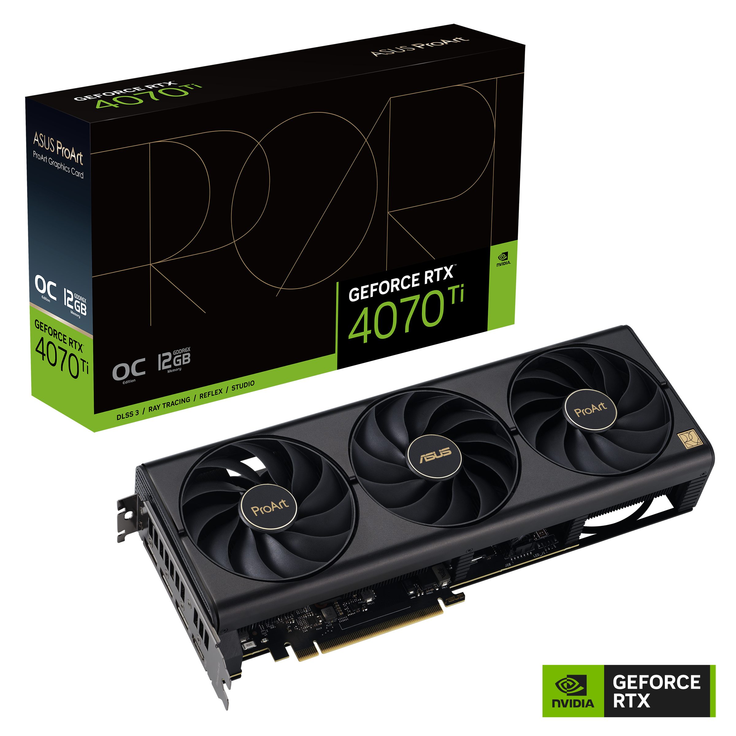 Asus PROART-RTX4070TI-O12G Grafikkarte (12 GB, GDDR6X)