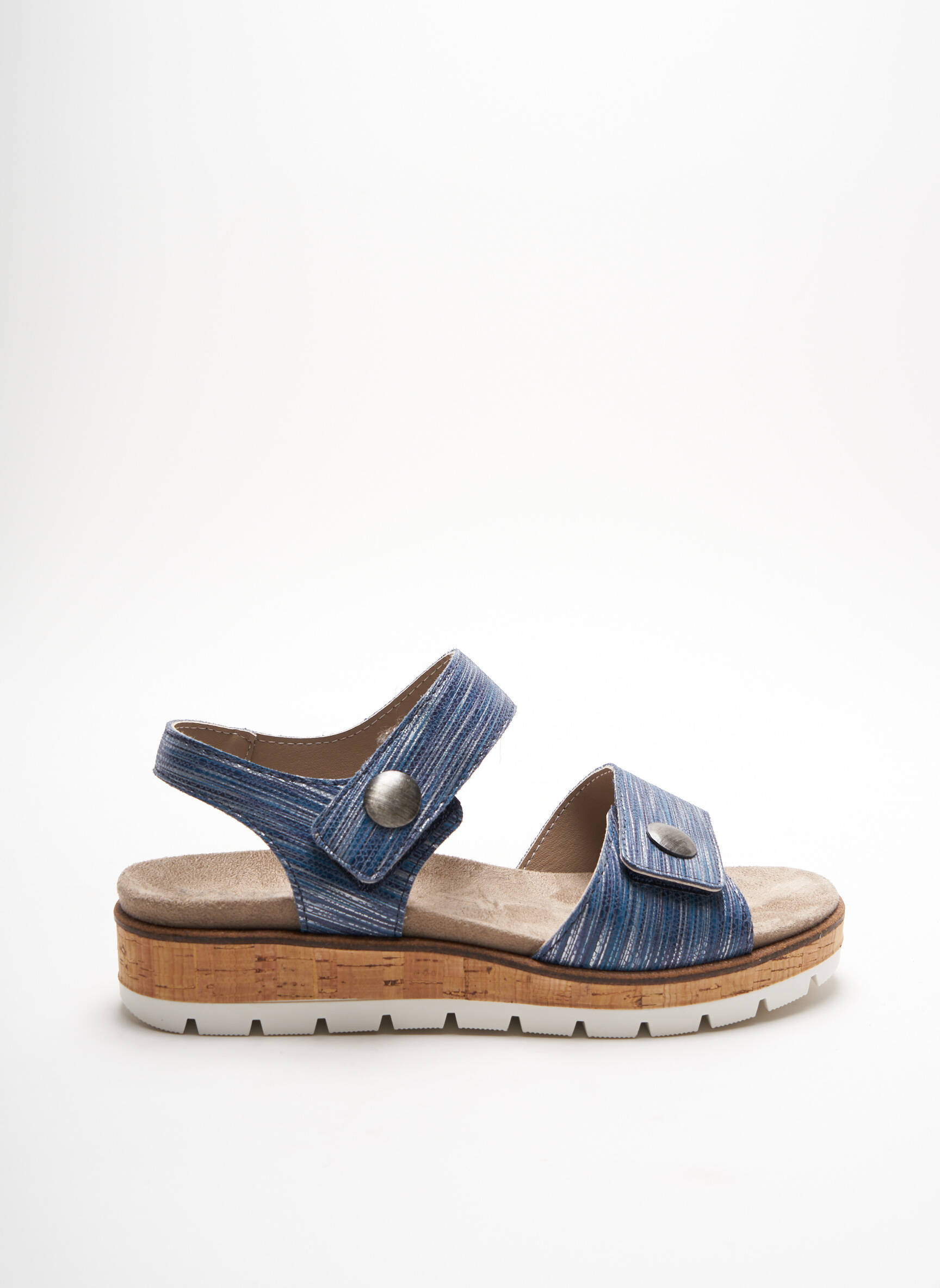 Longo Sandales Nu Pieds Femme couleur bleu