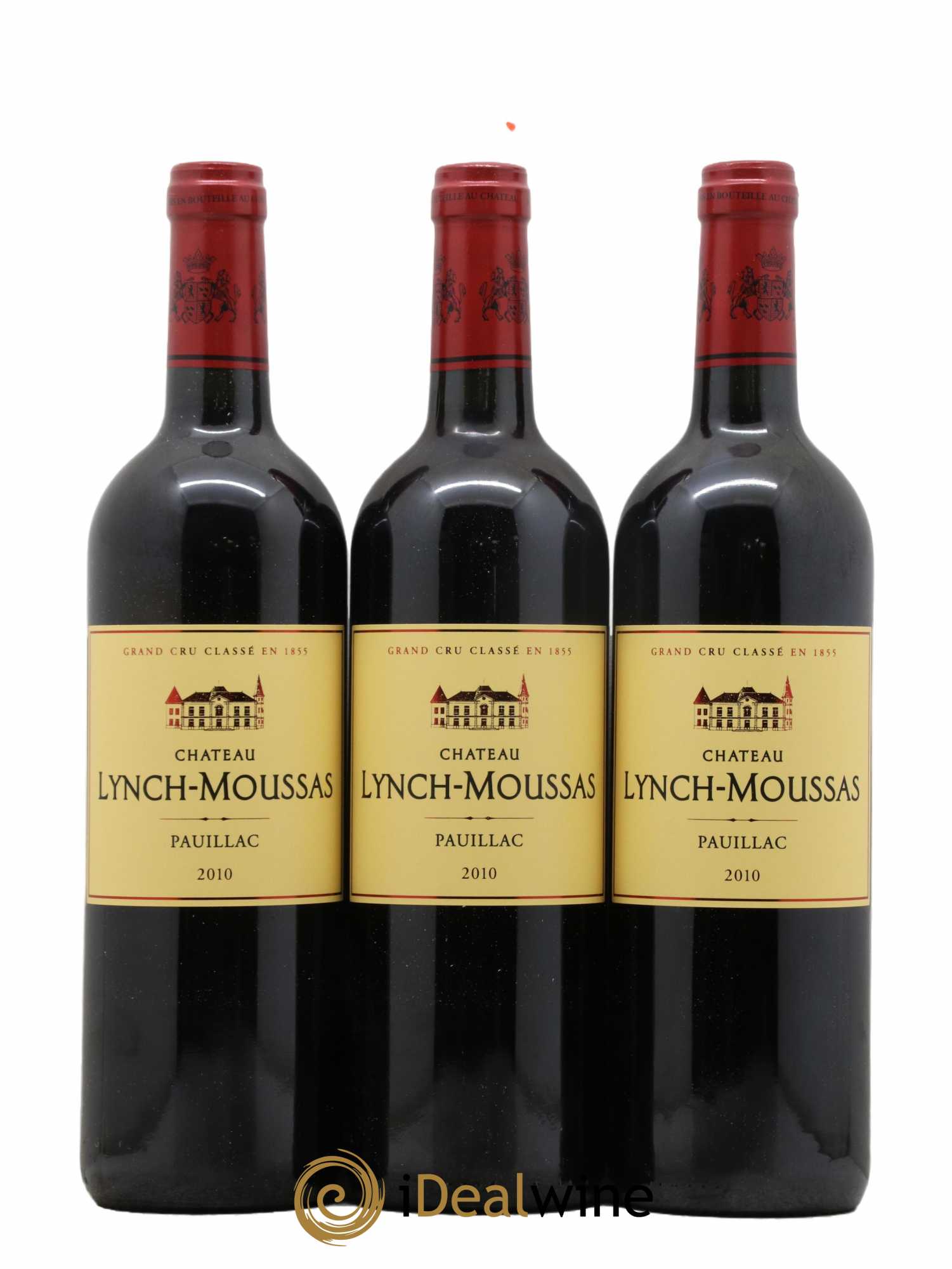 Château Lynch Moussas 5ème Grand Cru Classé  2010 - Lot de 12 Bouteilles