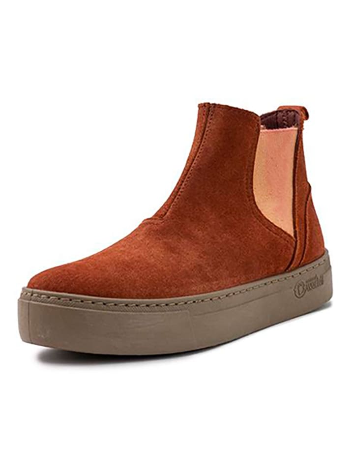 natural world Leder-Chelsea-Boots in Hellbraun günstig kaufen