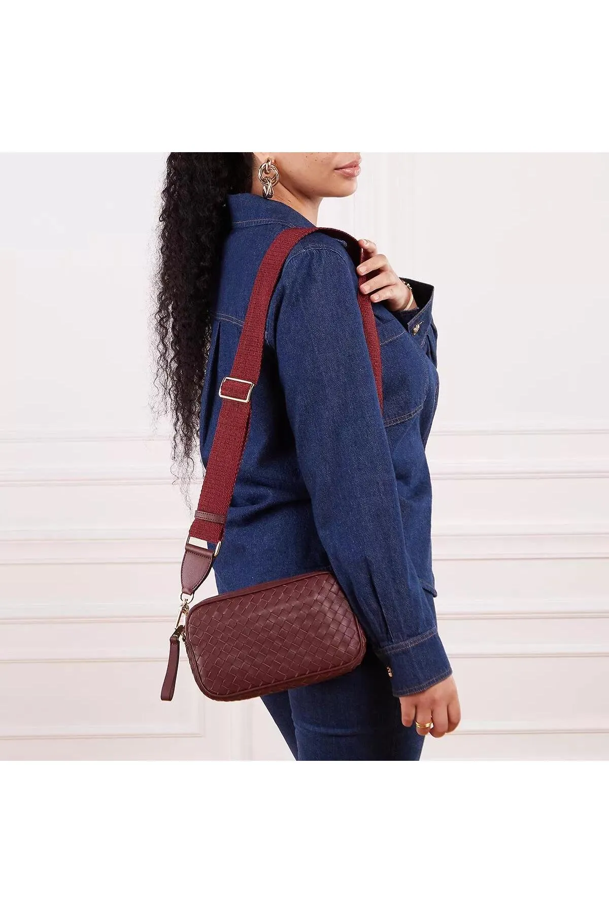Abro  Umhängetasche Tina Bordeaux