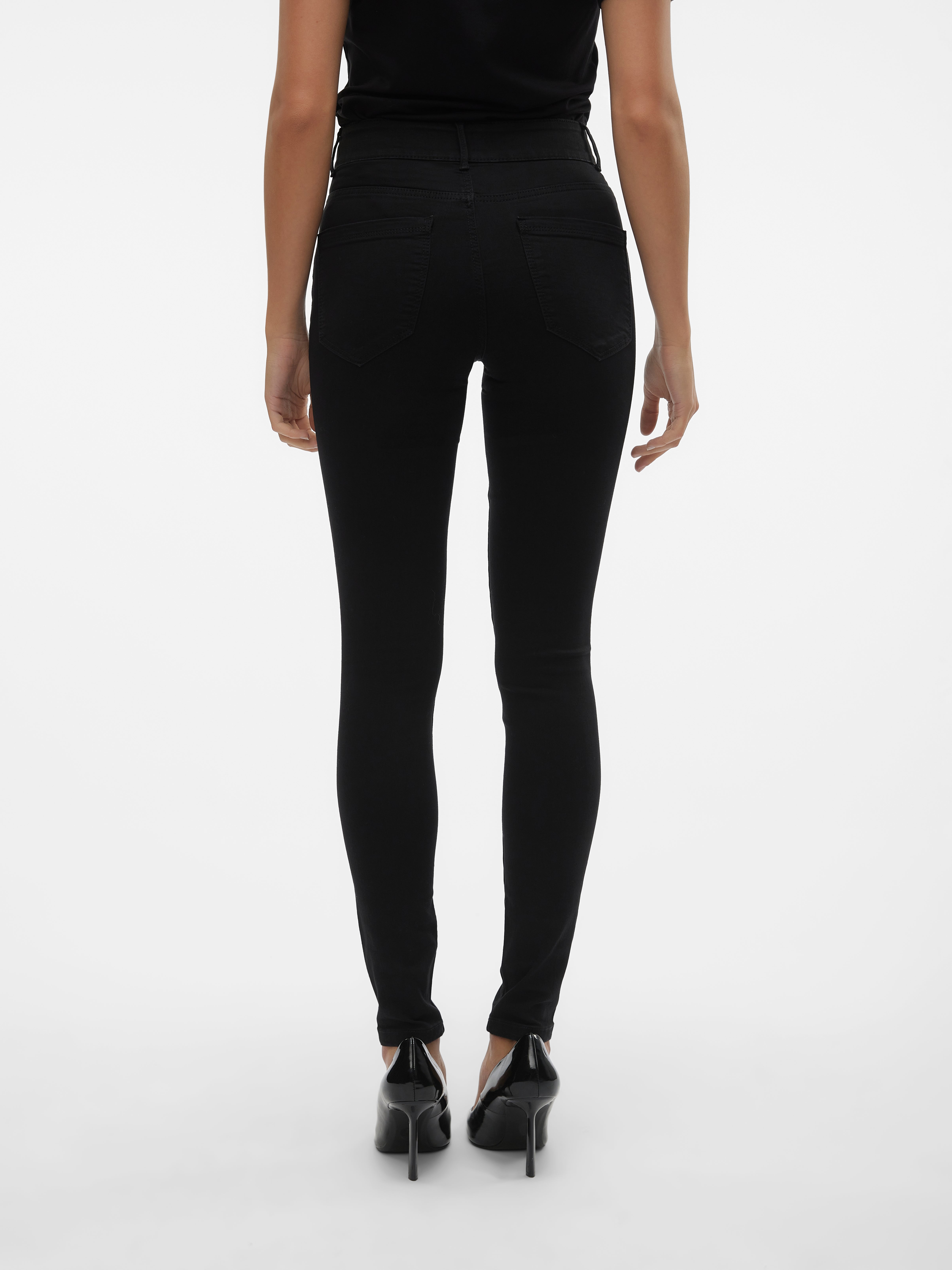 VMSOPHIA Hohe Taille Skinny Fit Jeans