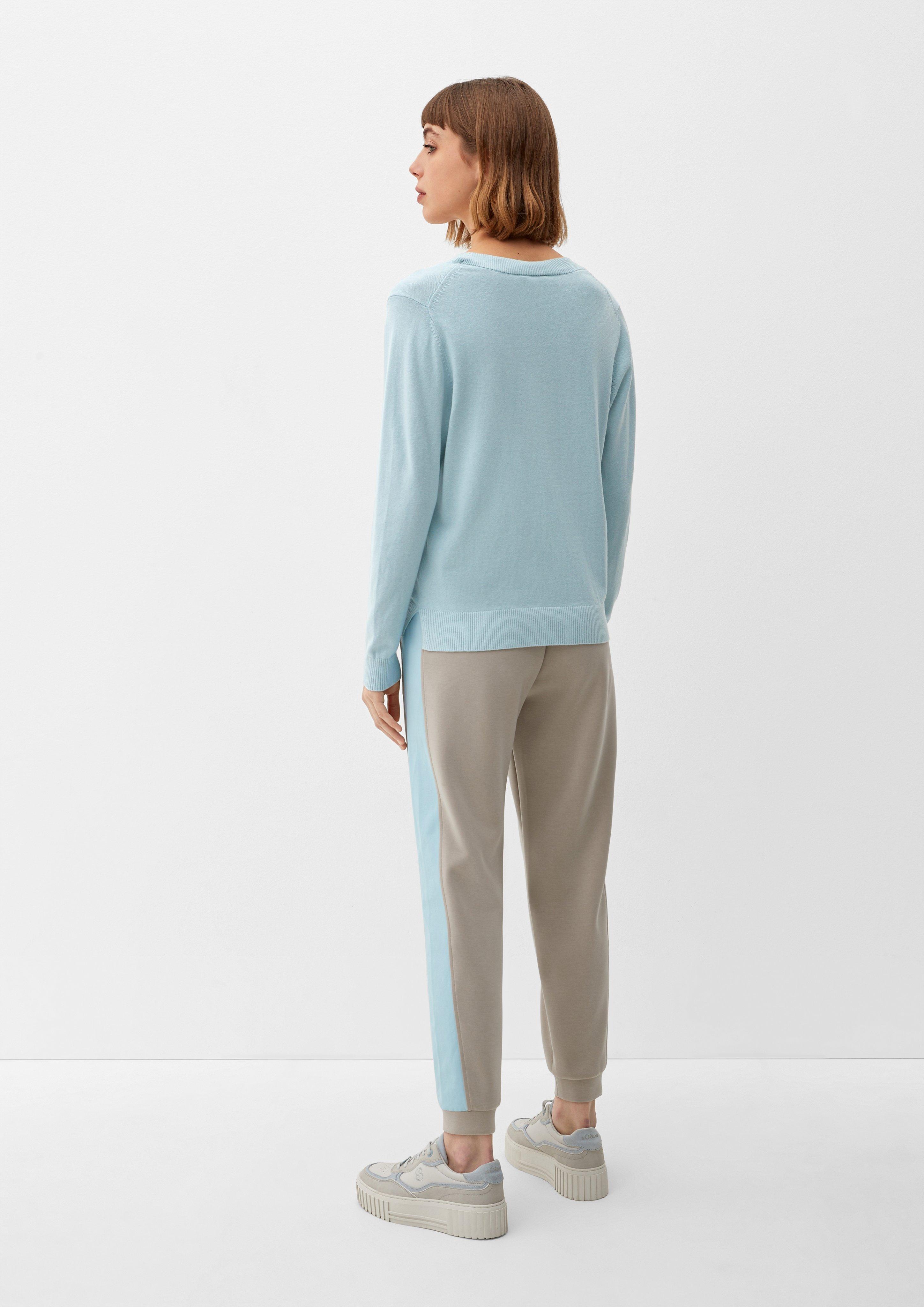 Strickpullover mit V-Ausschnitt  2129672-5081