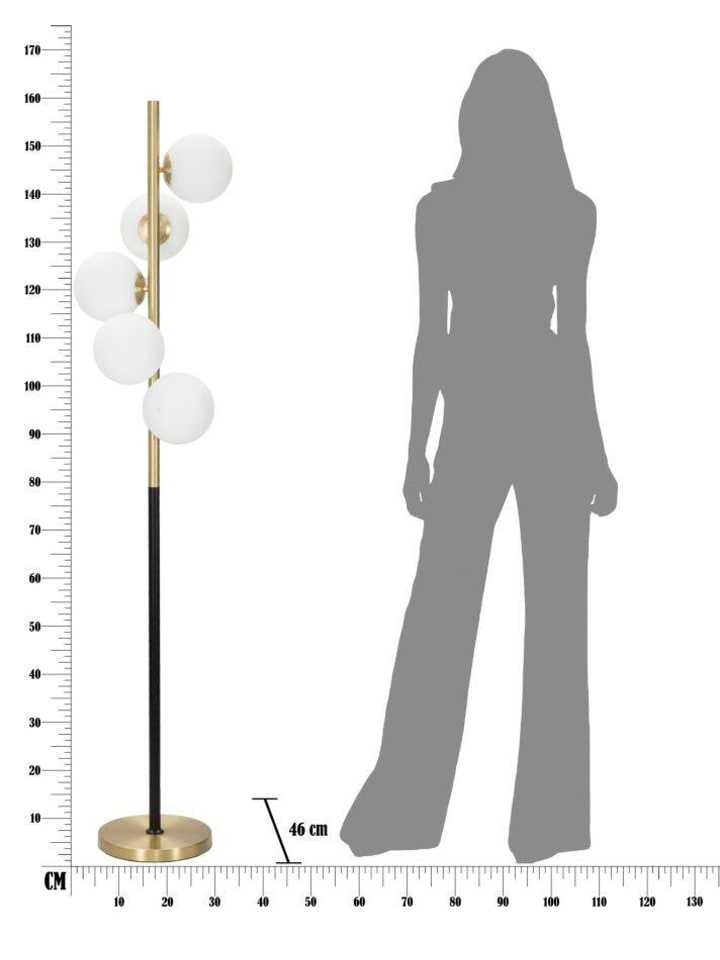 Mauro Ferretti Lampe in gold günstig kaufen onesize