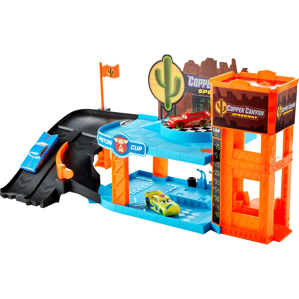 Pixar Cars Copper Canyon leuchtende Garage