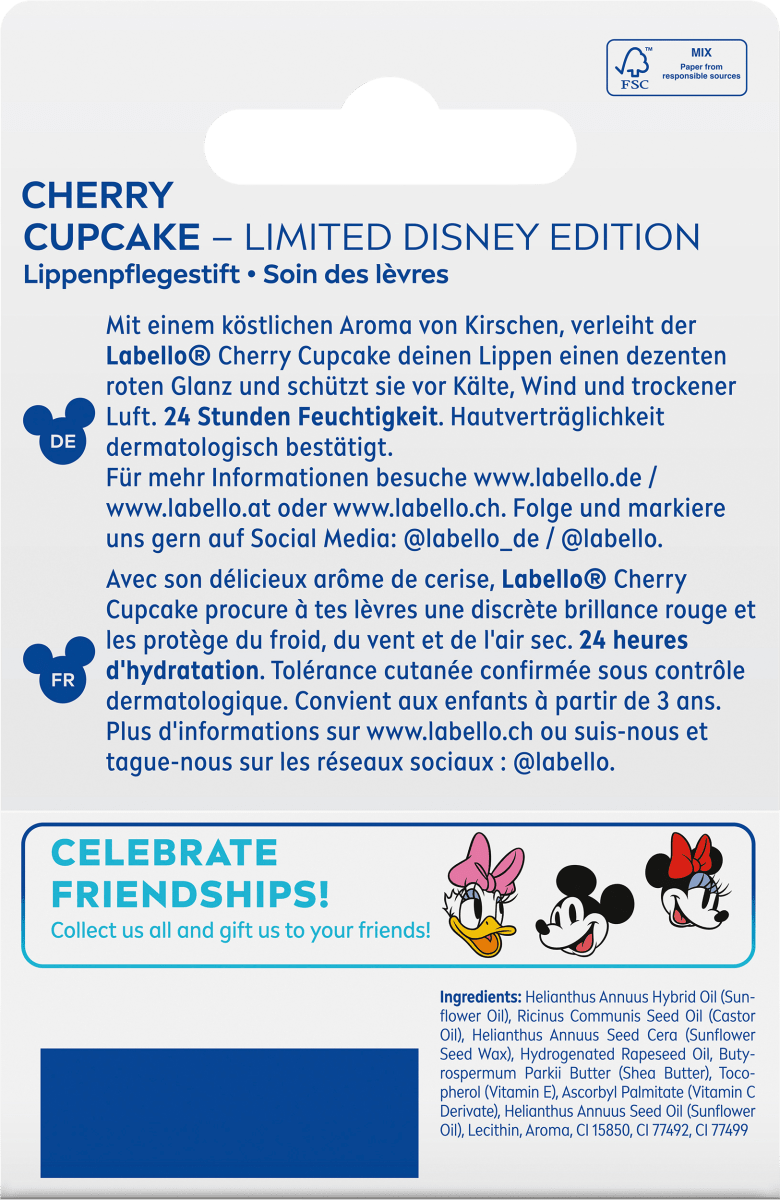 Labello Disney Cherry Shine Minnie Mouse LE, 4,8 g