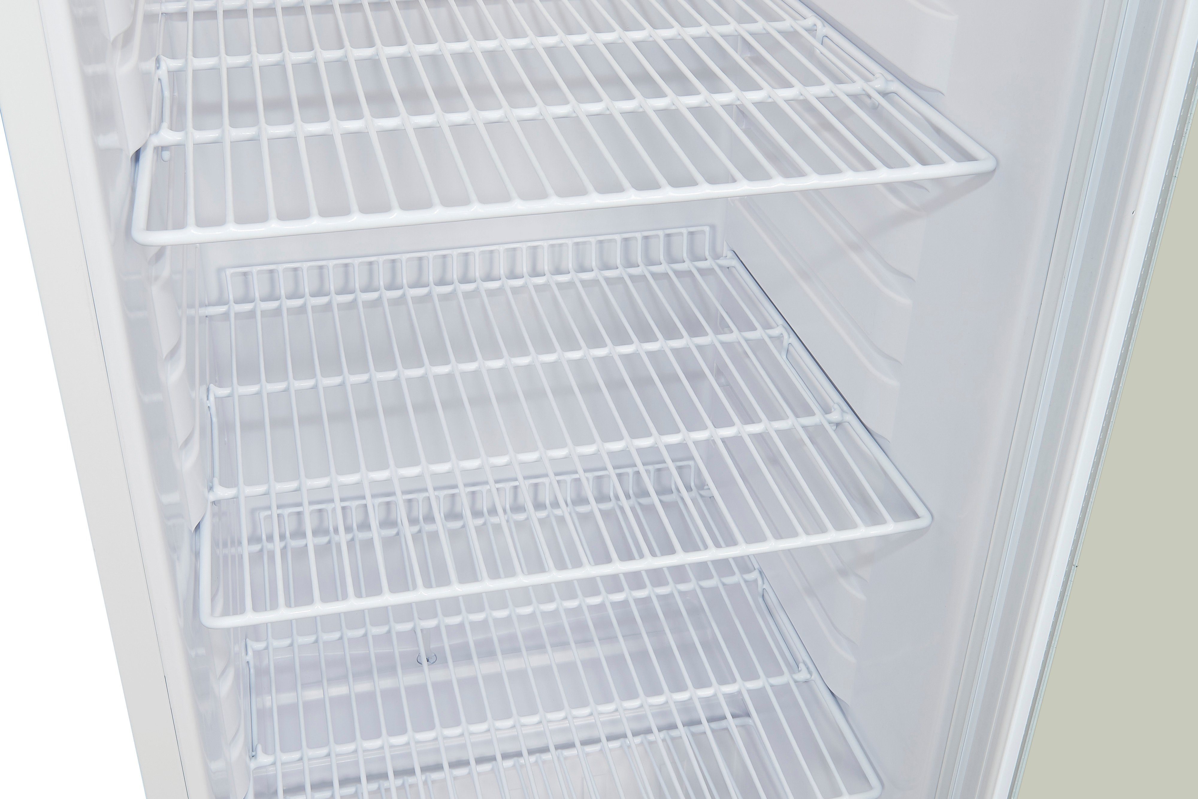 exquisit Getränkekühlschrank GKS260-GT-090F, 144 cm hoch, 54.5 cm breit, ideal für Getränke- und Flaschenlagerung