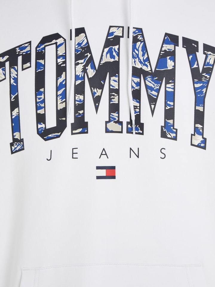 Tommy Hilfiger Hoodie in Weiß günstig kaufen