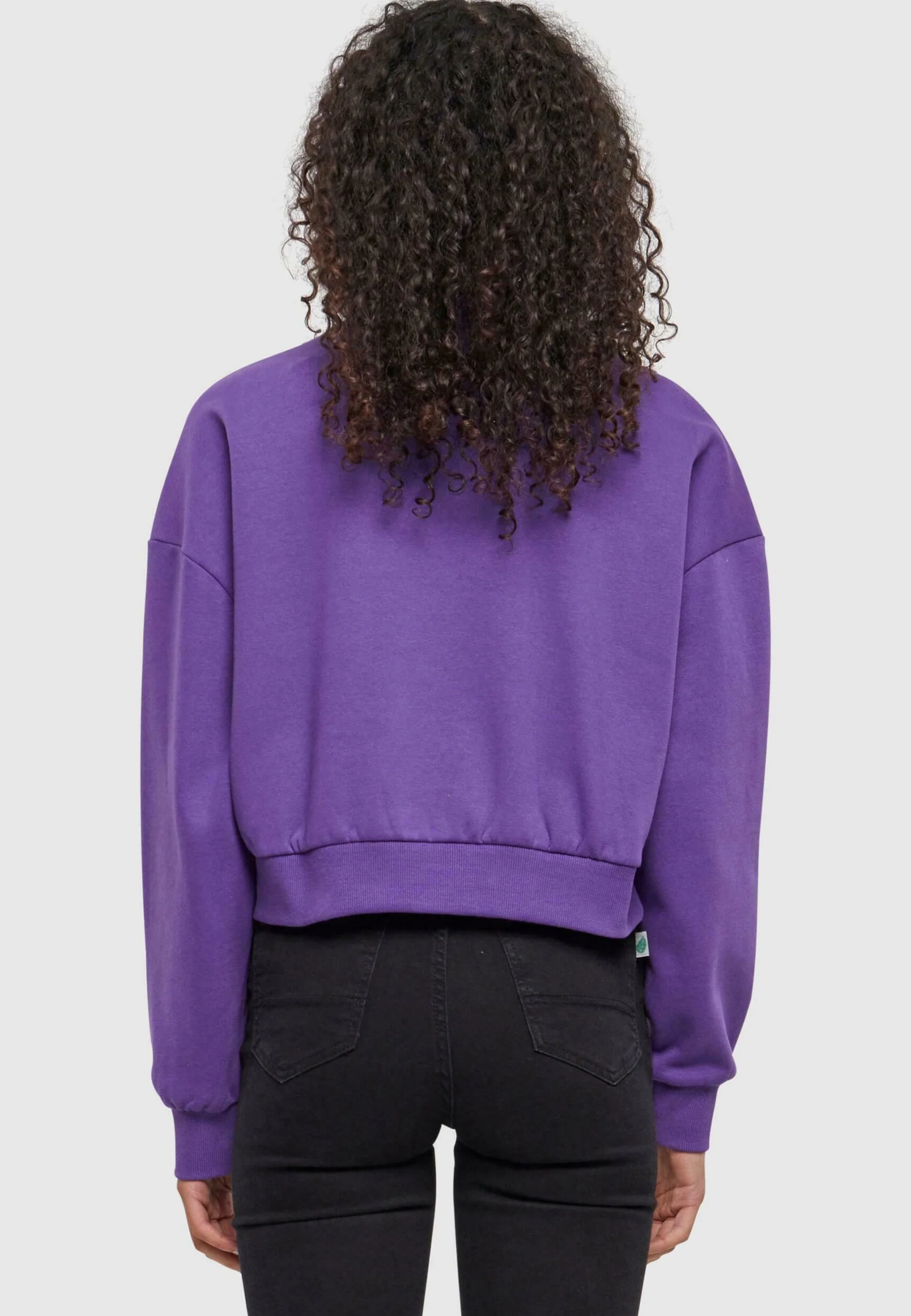 Sudadera Urban Classics con cuello en V recortado
