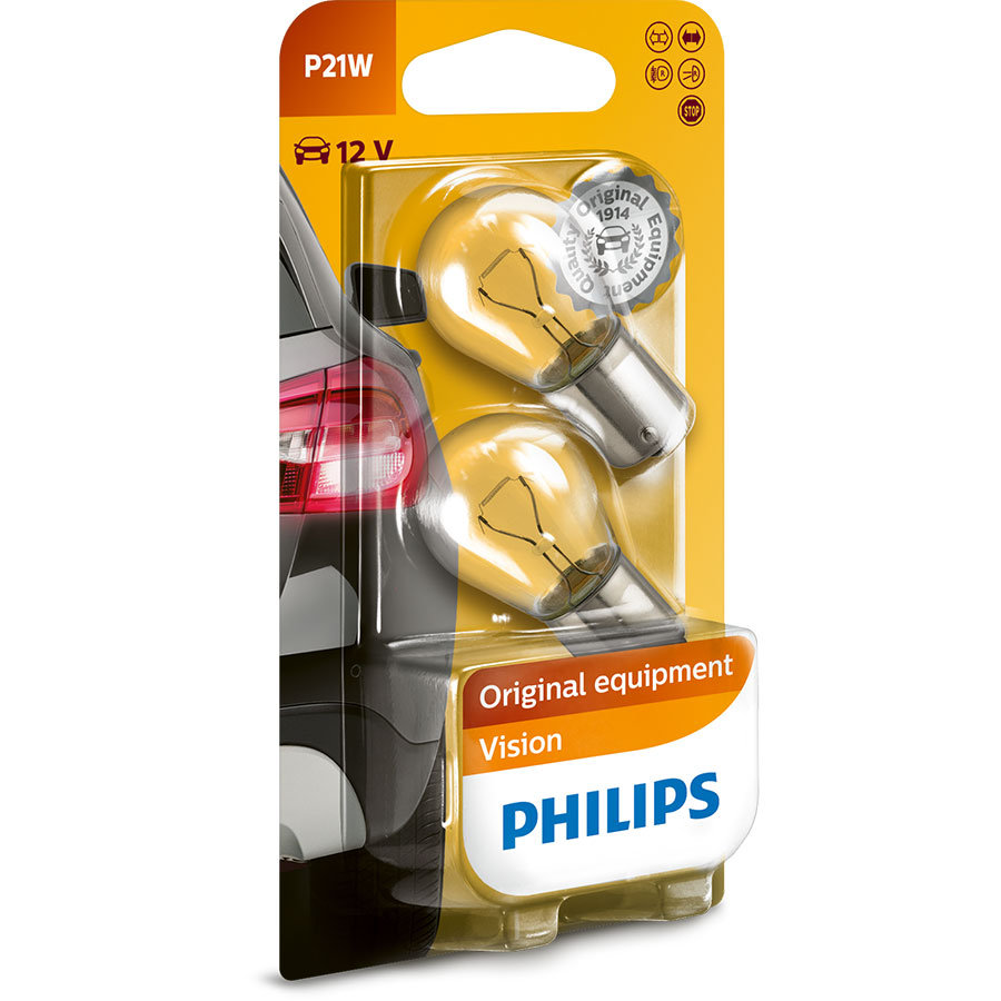 Philips P21W Glühlampe, 12 V 21 W, 2 Stück - ATU