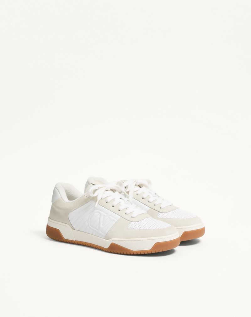 Baskets Sparry en cuir Crust et Nappa