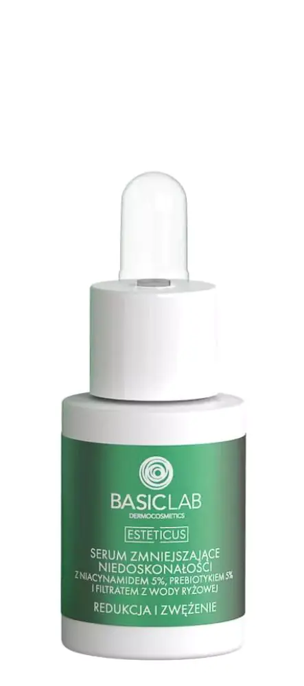 BasicLab Esteticus Imperfektionsreducerende Serum med Niacinamid 5% 15 ml