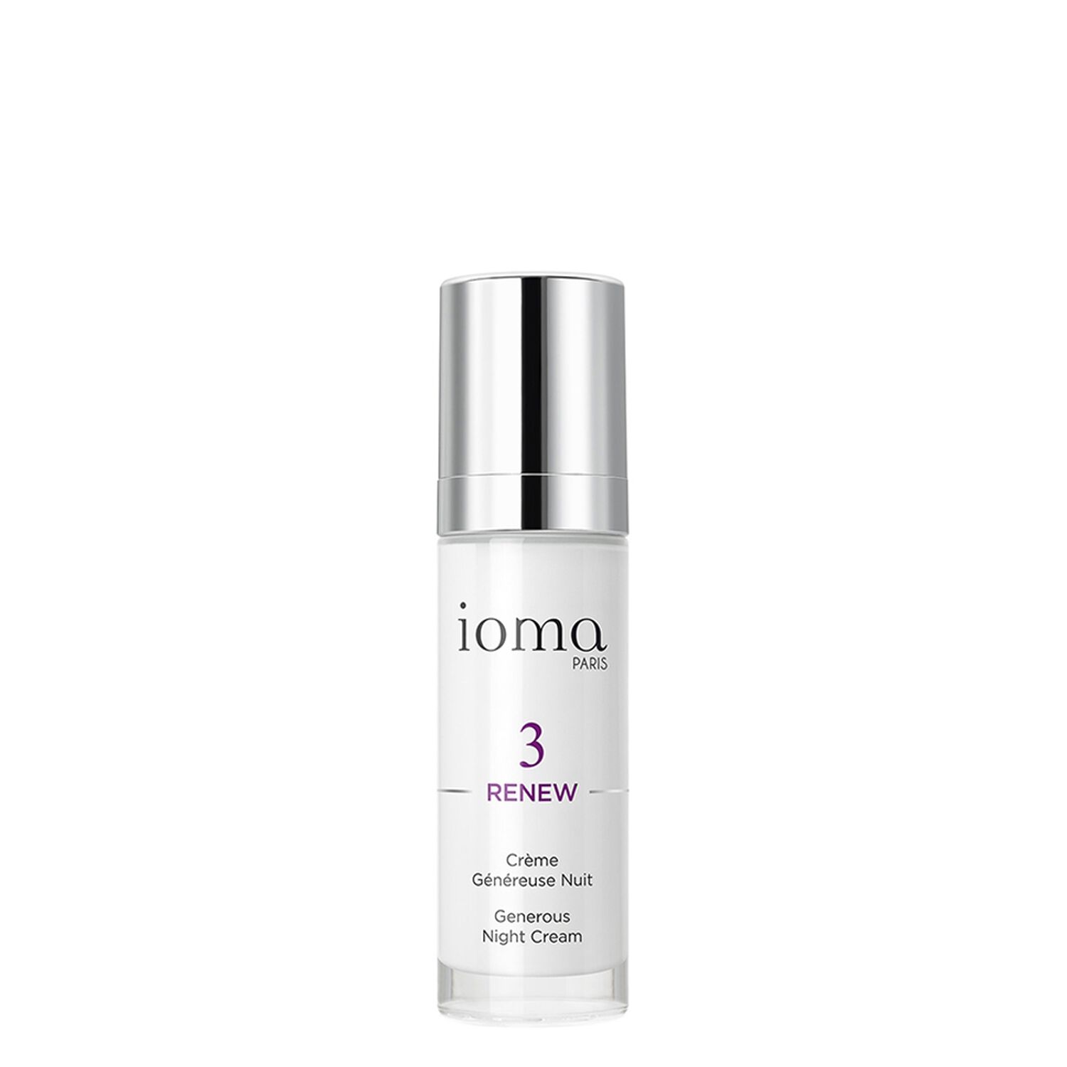 Ioma 3 Renew Crème Généreuse Nuit