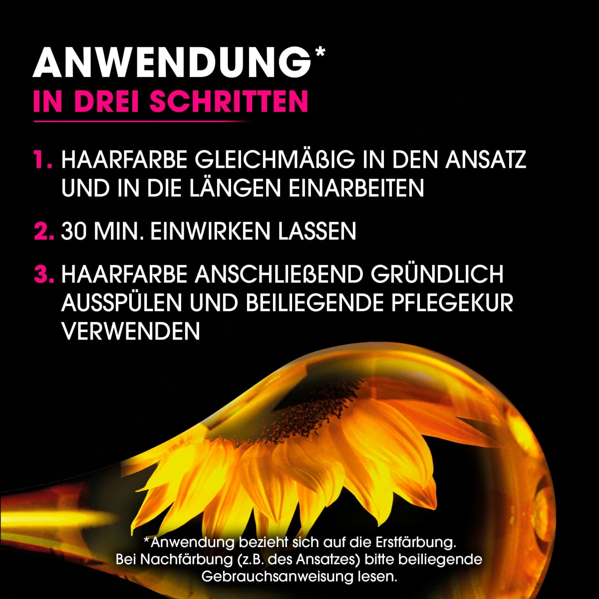 Haarfarbe 1.0 Schwarz, 1 St