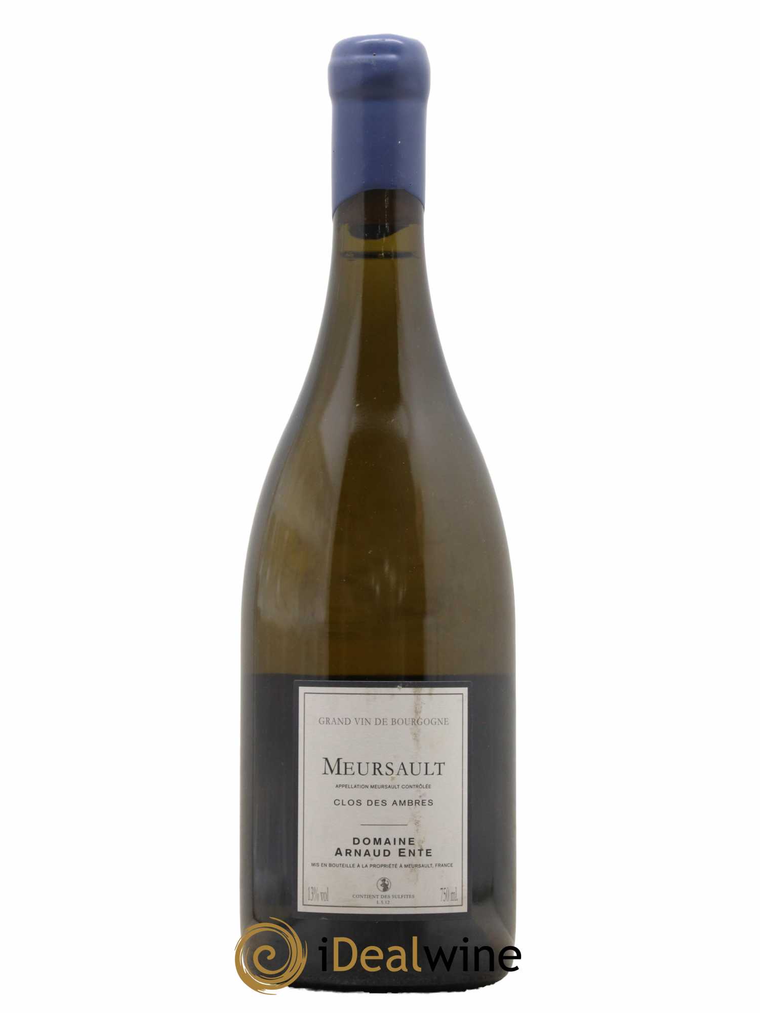 Meursault Clos des Ambres Arnaud Ente  2012 - Lot de 1 Bouteille