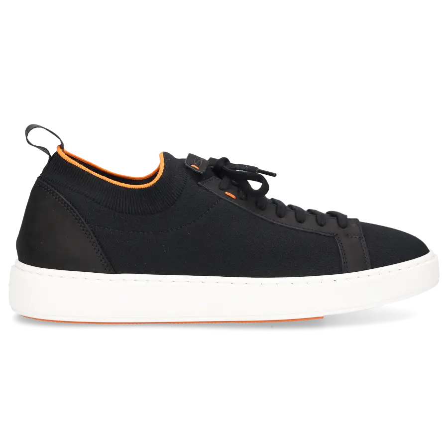 Santoni - Sneaker low Slip-ons MBCC21 Textil - schwarz