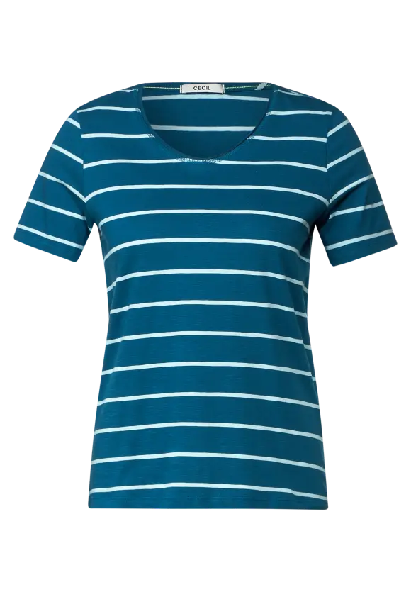 CECIL T-Shirt mit Streifenmuster