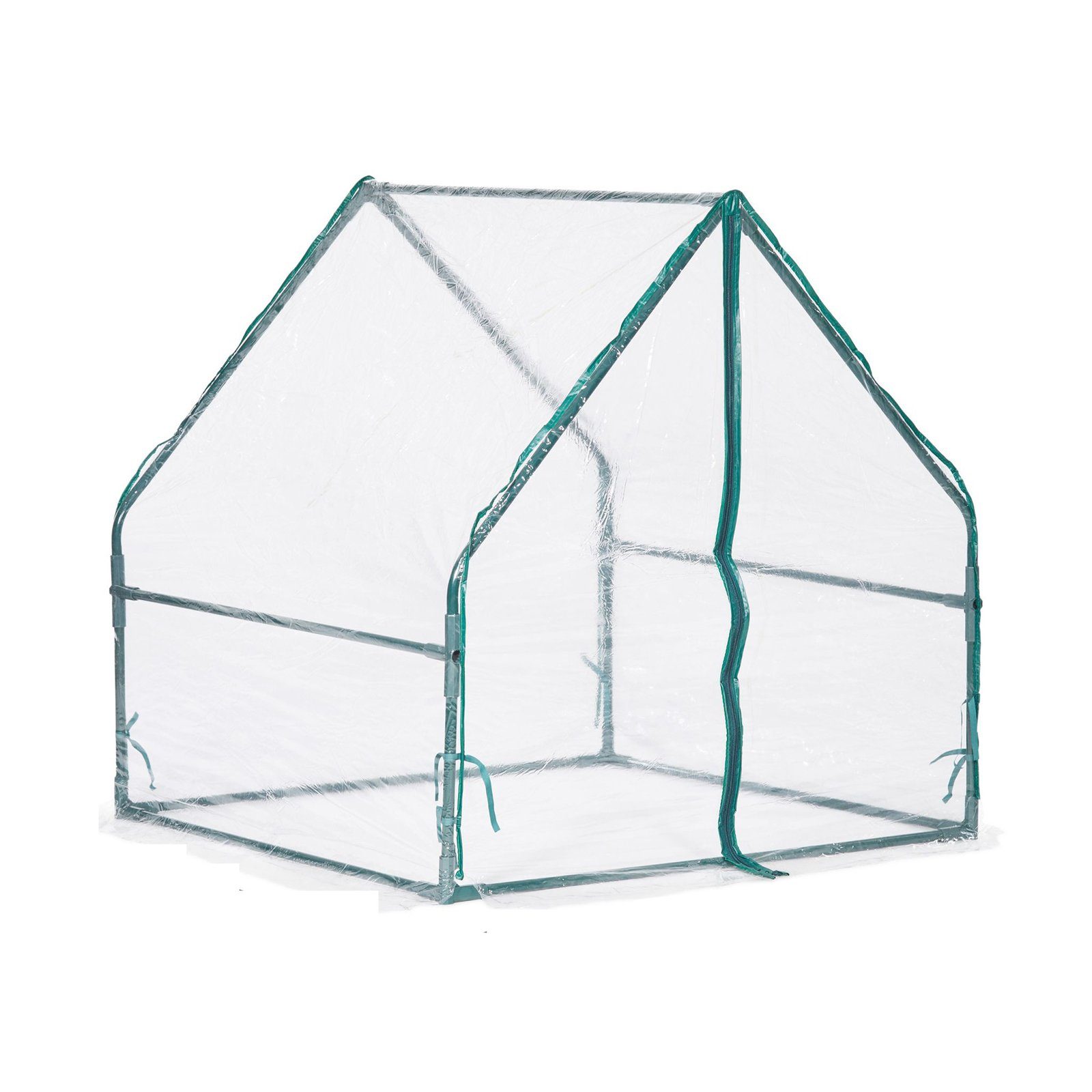 HATTORO Frühbeetaufsatz, 0,08 mm Wandstärke, transparent, PVC 0,08mm, Reißverschluss