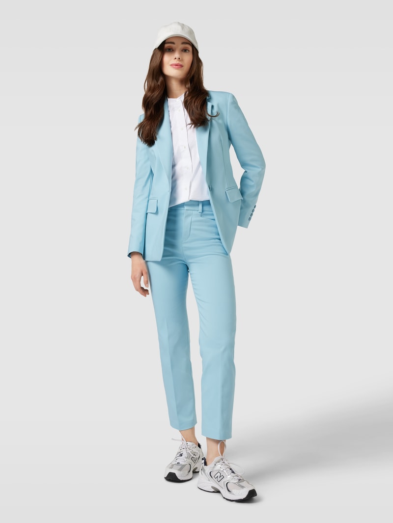 Blazer mit Knopfverschluss Modell 'ATLIN' in eisblau